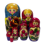 Матрешка 7 в 1 расп. (RNToys)