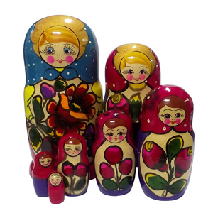 Матрешка 7 в 1 расп. (RNToys)